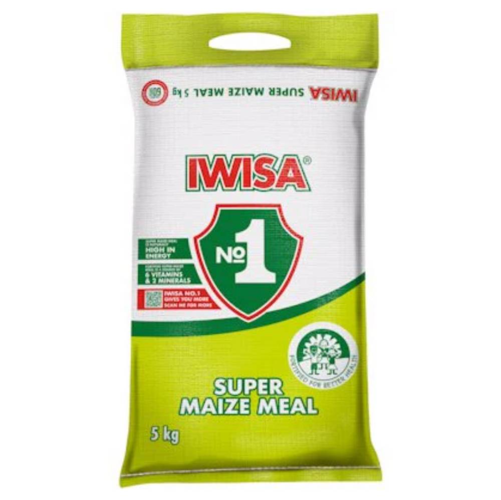 Iwisa Super Maize Meal Poly Bag 5kg
